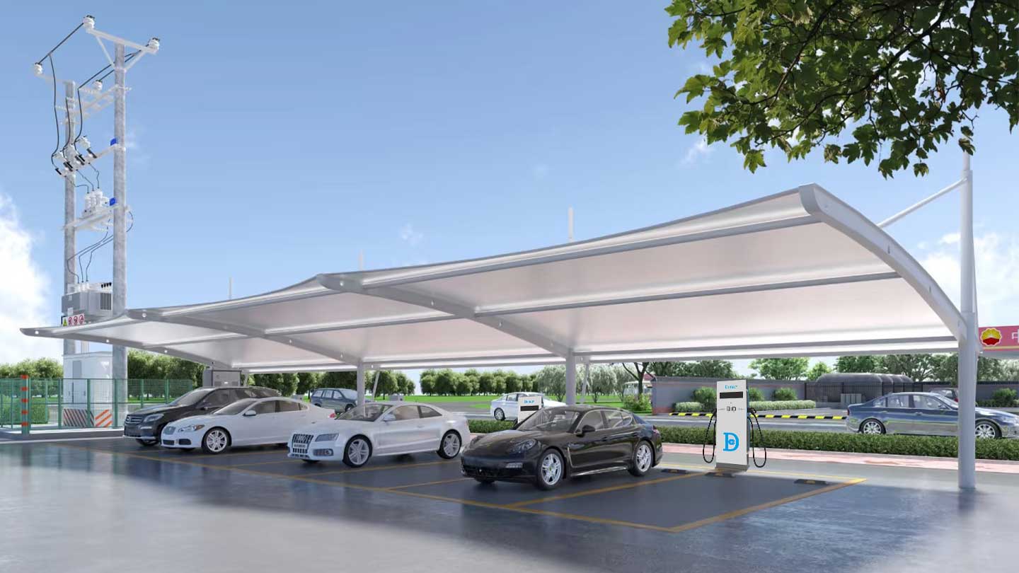 Electric vehicle charging station